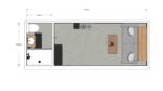Bewohnbares Containerhaus 20 Fuß Luxusmodul – Bild 8