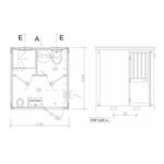 Neue sdu-sanitäanlage mit wc, dusche, waschbecken und urinal - Image 2